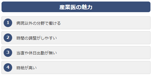 産業医の魅力